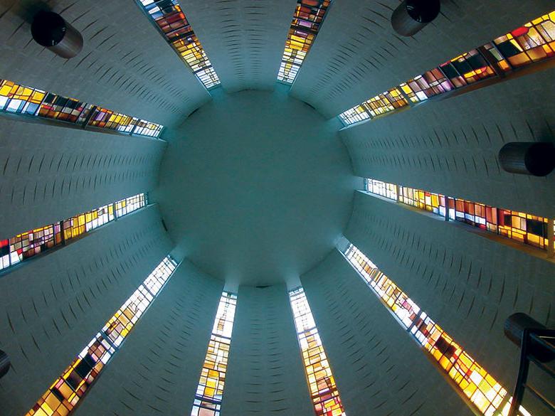 Inside the Edith Davis Eve Chapel